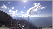 Archiviertes Webcam Bild: Skigebiet Sella Nevea - Bovec Kanin - Blick nach Osten am 12.07.2026 um 08:40 Uhr