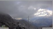 Archiviertes Webcam Bild: Skigebiet Sella Nevea - Bovec Kanin - Blick nach Osten am 12.07.2026 um 16:40 Uhr