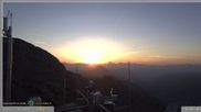 Archiviertes Webcam Bild: Skigebiet Sella Nevea - Bovec Kanin - Blick nach Osten am 30.08.2026 um 06:16 Uhr