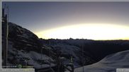Archiviertes Webcam Bild: Skigebiet Sella Nevea - Bovec Kanin - Blick nach Osten am 26 Feb 2026 um 06:10 Uhr