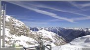 Archiviertes Webcam Bild: Skigebiet Sella Nevea - Bovec Kanin - Blick nach Osten am 26 Feb 2026 um 12:10 Uhr
