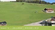 Archived webcam image showing Gitschberg: View of Base Station Meransen (South Tyrol) on 30 Apr 2026 at 08:53
