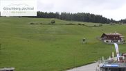 Archived webcam image showing Gitschberg: View of Base Station Meransen (South Tyrol) on 18 May 2026 at 20:16