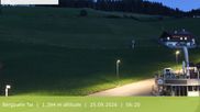 Archived webcam image showing Gitschberg: View of Base Station Meransen (South Tyrol) on 25 Sep 2026 at 06:26
