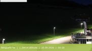 Archived webcam image showing Gitschberg: View of Base Station Meransen (South Tyrol) on 25 Sep 2026 at 00:26