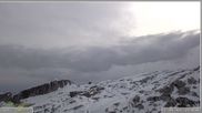 Archiviertes Webcam Bild: Skigebiet Sella Nevea - Bovec Kanin - Blick nach Südwesten am 12.04.2026 um 18:55 Uhr
