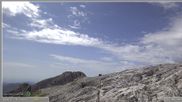 Archiviertes Webcam Bild: Skigebiet Sella Nevea - Bovec Kanin - Blick nach Südwesten am 11.08.2026 um 12:10 Uhr