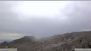 Archiviertes Webcam Bild: Skigebiet Sella Nevea - Bovec Kanin - Blick nach Südwesten am 09.09.2026 um 08:24 Uhr