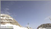 Archiviertes Webcam Bild: Skigebiet Sella Nevea - Bovec Kanin - Blick Richtung Nordwesten am 12.04.2026 um 10:54 Uhr