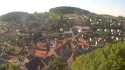 Archived webcam image showing Falkenstein near Cham on 18 Jun 2026 at 07:27