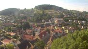 Archived webcam image showing Falkenstein near Cham on 18 Jun 2026 at 08:27
