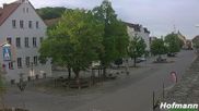 Archived webcam image showing Bogen in Lower Bavaria (village square) on 4 May 2026 at 07:10