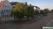 Archived webcam image showing Bogen in Lower Bavaria (village square) on 18 Jun 2026 at 06:27