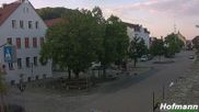 Archived webcam image showing Bogen in Lower Bavaria (village square) on 3 Aug 2026 at 06:27