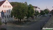 Archived webcam image showing Bogen in Lower Bavaria (village square) on 3 Aug 2026 at 18:27