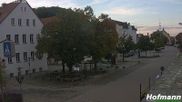 Archived webcam image showing Bogen in Lower Bavaria (village square) on 19 Sep 2026 at 07:11