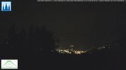 Archived webcam image showing Observatory Stehralm - Mariazell on 20 Oct 2026 at 00:25