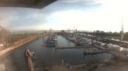 Archived webcam image showing Marina Rheinhof Altenrhein - Lake Constance on 10 May 2026 at 07:45