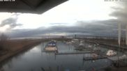 Archived webcam image showing Marina Rheinhof Altenrhein - Lake Constance on 25 Mar 2026 at 18:22