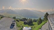 Archived webcam image showing Panoramic view from mountain hut Plantapatsch in Watles (Vinschgau Valley) on 25 Jun 2026 at 08:51