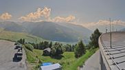 Archived webcam image showing Panoramic view from mountain hut Plantapatsch in Watles (Vinschgau Valley) on 25 Jun 2026 at 10:51