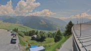 Archived webcam image showing Panoramic view from mountain hut Plantapatsch in Watles (Vinschgau Valley) on 25 Jun 2026 at 12:51