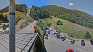 Archived webcam image showing Panoramic view from mountain hut Plantapatsch in Watles (Vinschgau Valley) on 12 Jul 2026 at 14:13