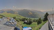 Archived webcam image showing Panoramic view from mountain hut Plantapatsch in Watles (Vinschgau Valley) on 30 Jul 2026 at 12:38