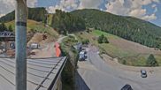 Archived webcam image showing Panoramic view from mountain hut Plantapatsch in Watles (Vinschgau Valley) on 12 Aug 2026 at 14:03