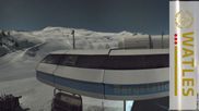 Archiviertes Webcam Bild: Panoramablick von der Bergstation Watles im Obervinschgau am 26 Feb 2026 um 00:10 Uhr