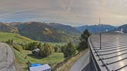 Archived webcam image showing Panoramic view from mountain hut Plantapatsch in Watles (Vinschgau Valley) on 11 Oct 2026 at 12:10