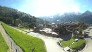 Archiviertes Webcam Bild: Bergstation Klausberg - Blick auf Kristallalm im Ahrntal (Südtirol) am 29.05.2026 um 18:02 Uhr