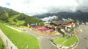 Archived webcam image showing Klausberg - mountain restaurant Kristallalm in Ahrn Valley, South Tyrol on 6 Jul 2026 at 10:42