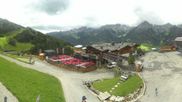 Archived webcam image showing Klausberg - mountain restaurant Kristallalm in Ahrn Valley, South Tyrol on 6 Jul 2026 at 12:42