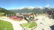 Archiviertes Webcam Bild: Bergstation Klausberg - Blick auf Kristallalm im Ahrntal (Südtirol) am 12.07.2026 um 10:59 Uhr