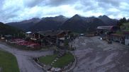 Archiviertes Webcam Bild: Bergstation Klausberg - Blick auf Kristallalm im Ahrntal (Südtirol) am 29.08.2026 um 06:45 Uhr
