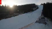 Archived webcam image showing Tanvaldsky Spicak - Slope Slalomák on 26 Feb 2026 at 08:54