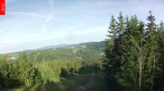 Archived webcam image showing Tanvaldsky Spicak T-bar lift on 23 Jun 2026 at 07:10