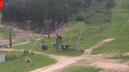 Archived webcam image showing Tanvaldsky Spicak - Top station on 10 Jun 2026 at 12:49