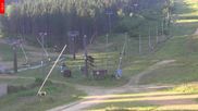 Archived webcam image showing Tanvaldsky Spicak - Top station on 25 Jun 2026 at 06:51