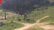 Archived webcam image showing Tanvaldsky Spicak - Top station on 25 Jun 2026 at 10:51