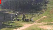 Archived webcam image showing Tanvaldsky Spicak - Top station on 26 Jun 2026 at 08:00