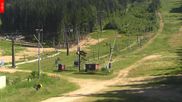 Archived webcam image showing Tanvaldsky Spicak - Top station on 26 Jun 2026 at 16:00