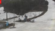 Archived webcam image showing Tanvaldsky Spicak - Top station on 27 Mar 2026 at 07:02