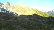 Archived webcam image showing Klausberg - Panoramic view lake Klaussee (South Tyrol) on 29 May 2026 at 06:26