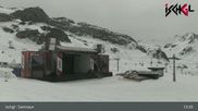 Archiviertes Webcam Bild: Skigebiet Ischgl: Bergstation Idalp am 12.04.2026 um 13:51 Uhr