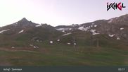 Archived webcam image showing Ischgl: Top Station Idalp on 18 Jun 2026 at 05:26