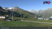 Archived webcam image showing Ischgl: Top Station Idalp on 18 Jun 2026 at 07:26