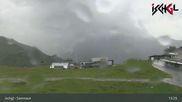 Archived webcam image showing Ischgl: Top Station Idalp on 17 Aug 2026 at 13:57