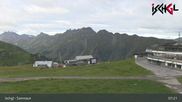 Archived webcam image showing Ischgl: Top Station Idalp on 19 Aug 2026 at 07:58
